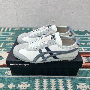 Asics Tiger Mexico 66 Grey And Blue Sneakers